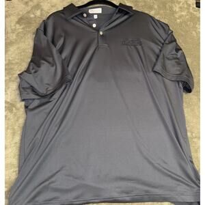 Peter Millar Shirt Polo Summer Comfort Dewars Scotch Whiskey Mens L